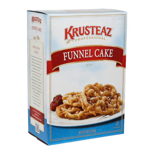 Krusteaz Professional Funnel Cake Mix 5 lb box front packaging image