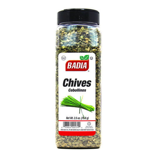 Badia Dehydrated Chives 2.5 oz Jar