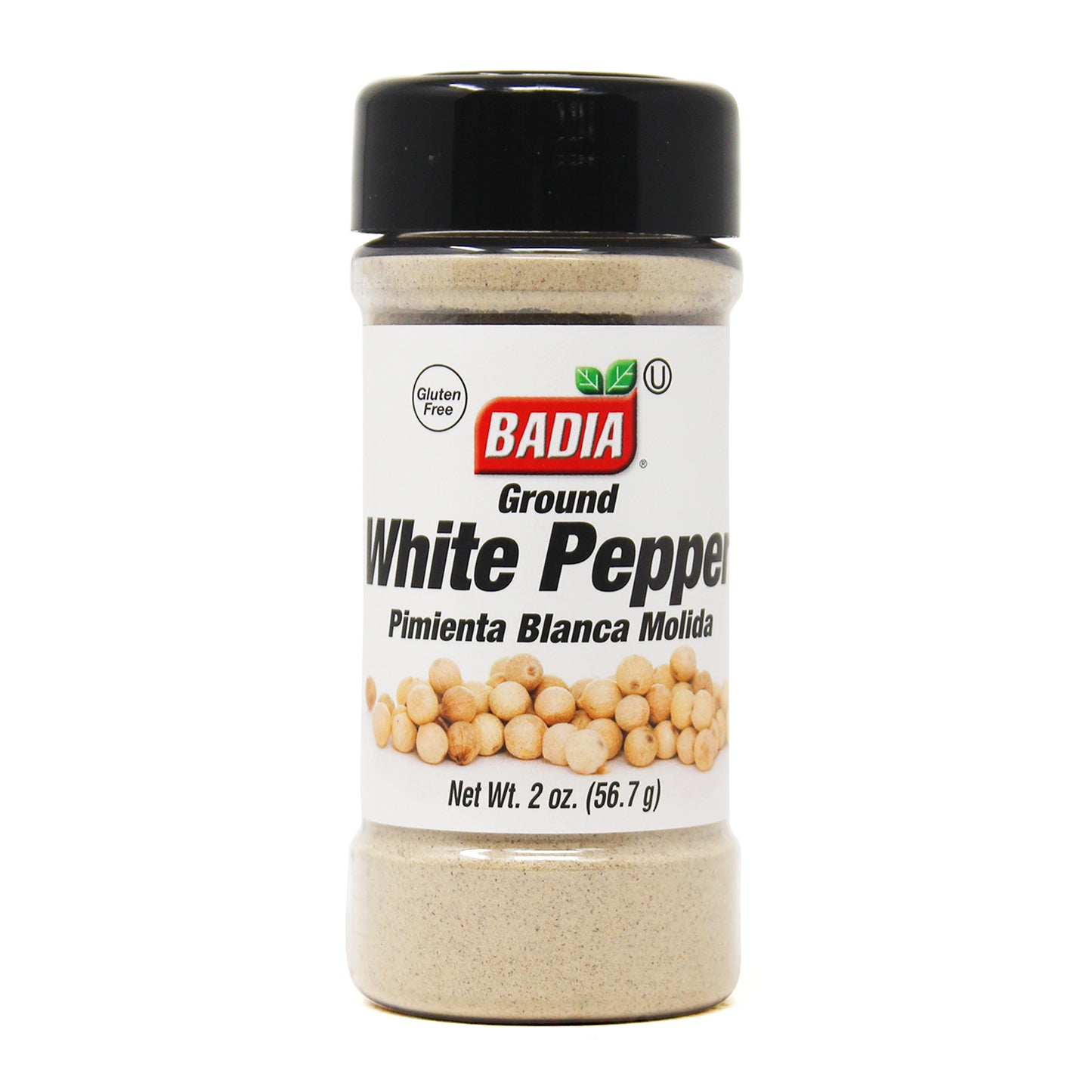 Badia Ground White Pepper 4 lb pouch