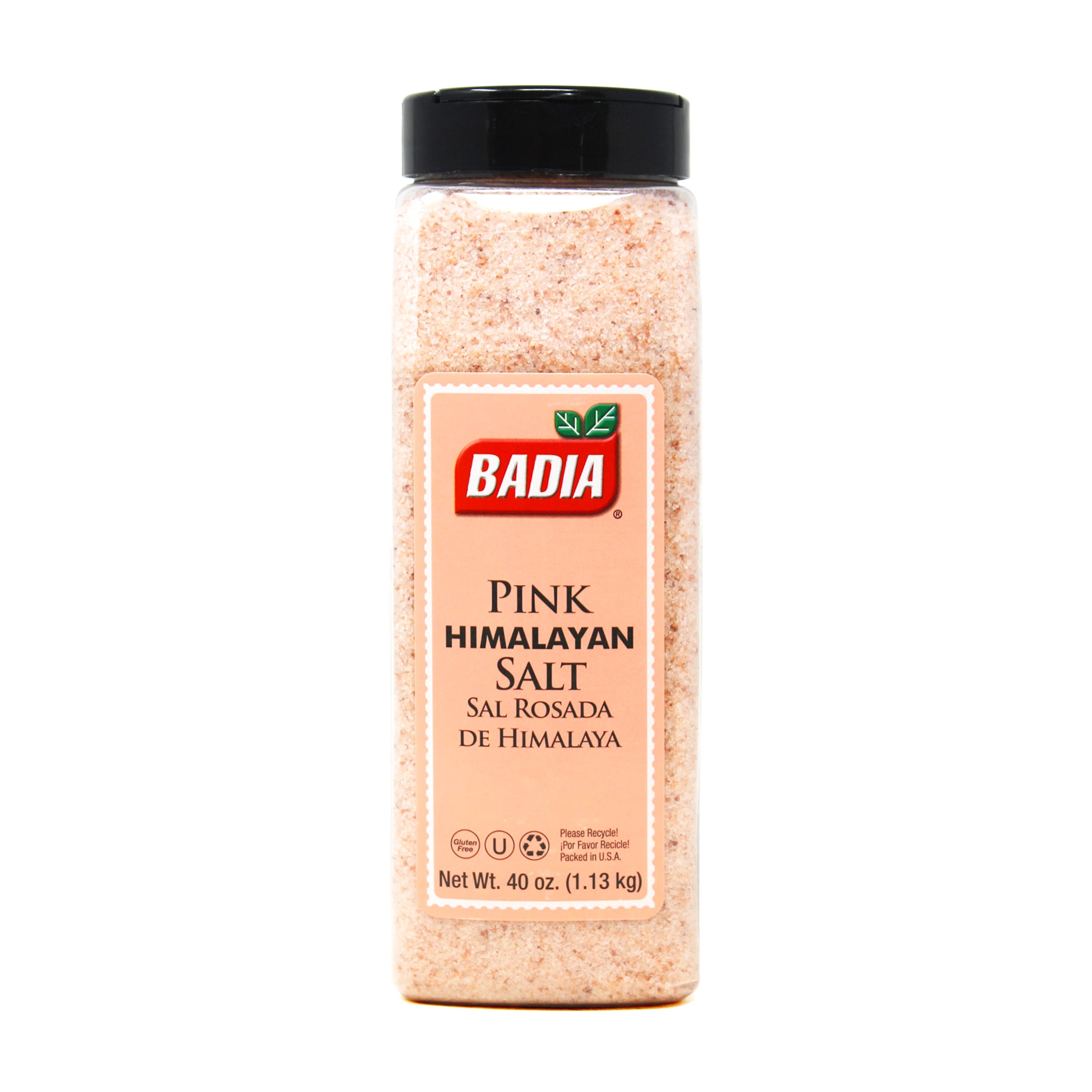 Badia Pink Himalayan Salt 40 oz bottle