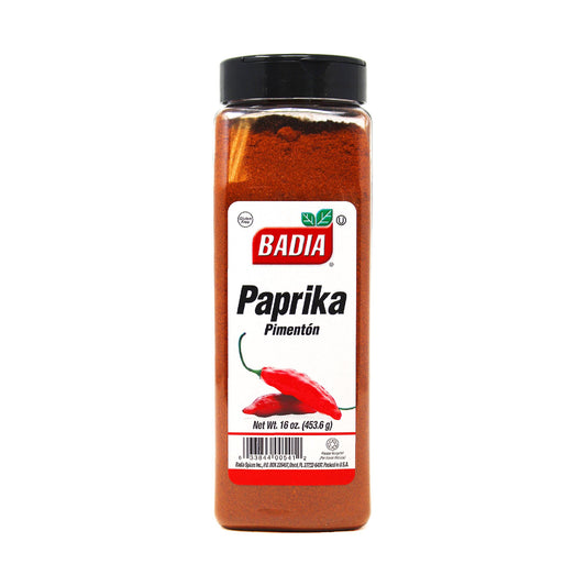 Badia Spanish Paprika 1 lb bottle with rich red powder