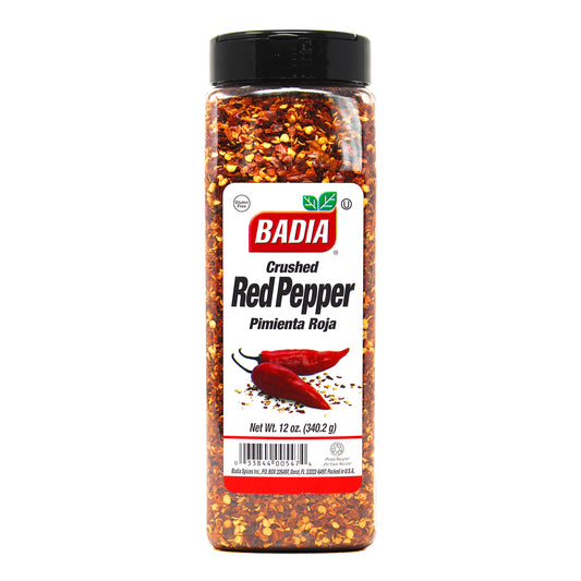 Badia Crushed Red Pepper 12 Oz Jar - Front