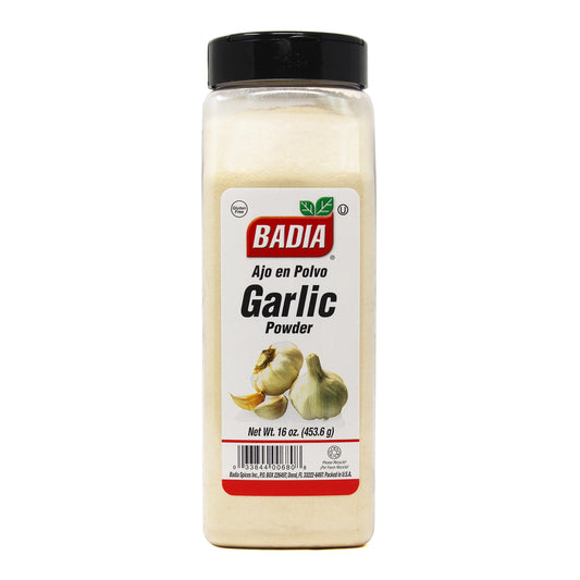 Badia Garlic Powder 16 oz bottle