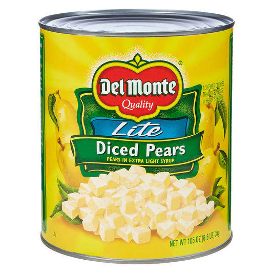Regal Diced Pears in Light Syrup #10 Can bulk restaurant image