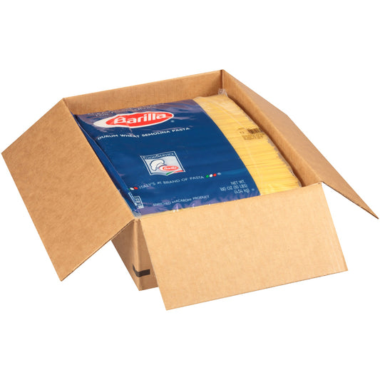 Barilla Linguine Pasta 2 x 10 lb bulk pack front view