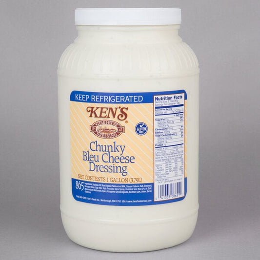 Ken's Chunky Blue Cheese Dressing in 1-gallon bulk jug