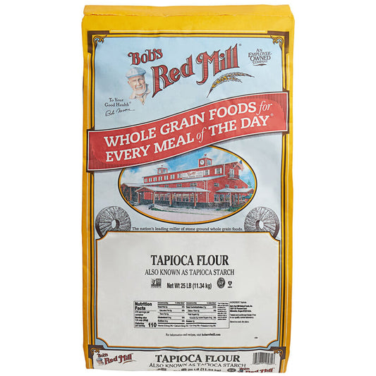 25 lb bag of Bob's Red Mill Gluten Free Tapioca Flour for commercial use