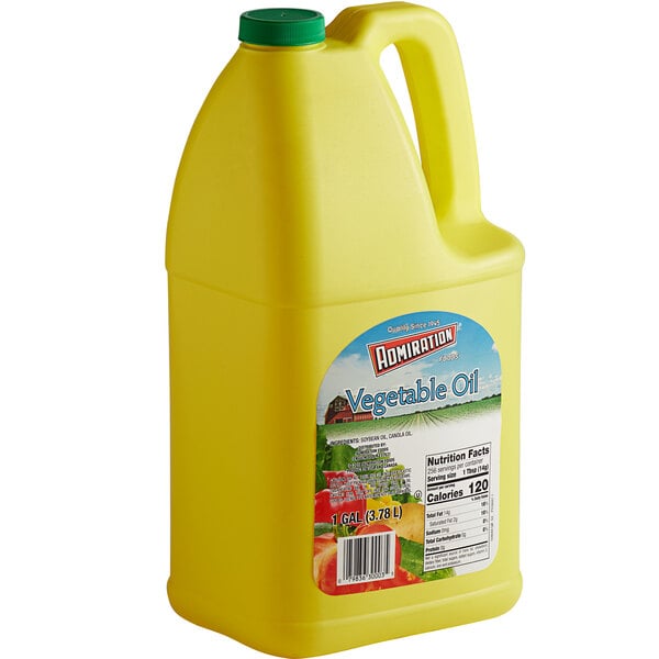 Admiration Divo 10% Blend Oil with Pomace 1 Gallon Jug for Food Service