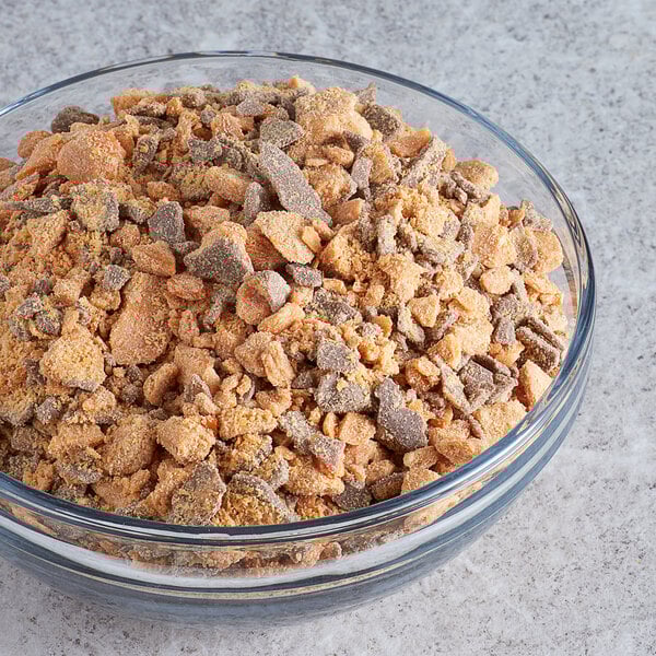 Bulk Butterfinger Pieces 3 lb bag for desserts, ice cream, and baking