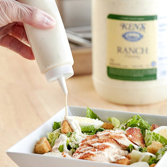 Ken's Steak House Ranch Dressing 1 Gallon Jug - Foodservice Bulk