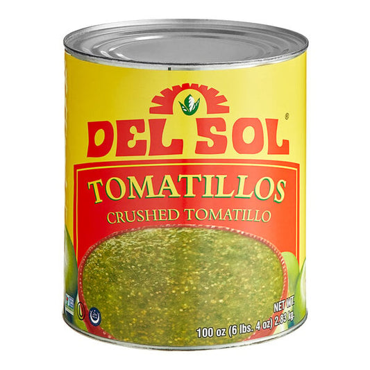Del Sol Crushed Tomatillos #10 Can bulk foodservice product image