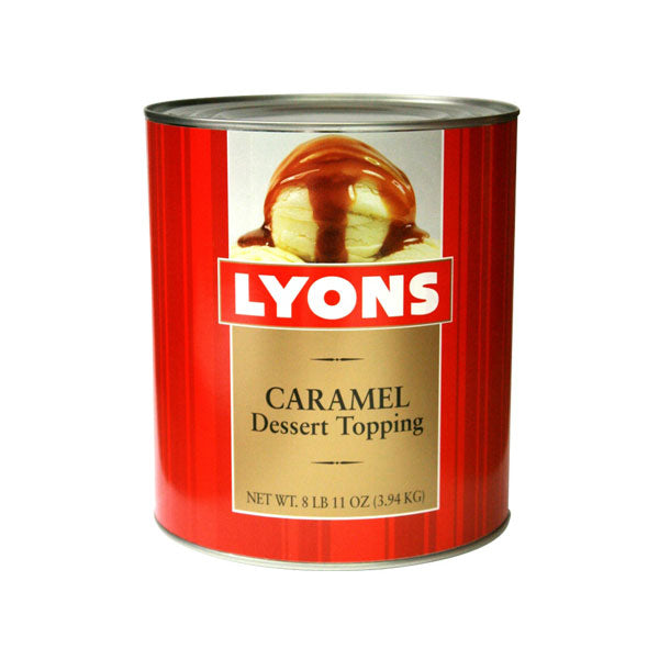 Lyon Magnus Caramel Topping #5 Can bulk foodservice topping