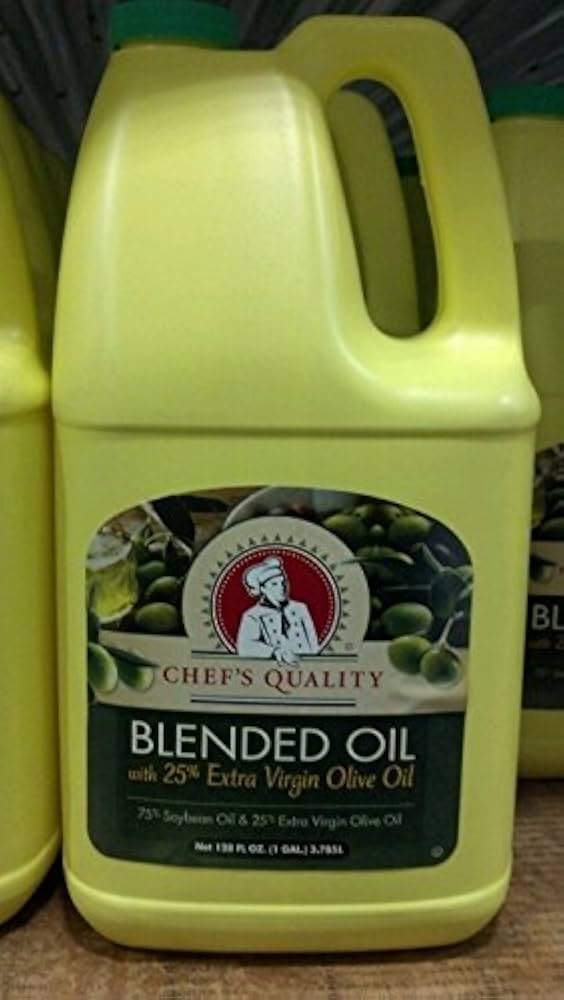 Chef's Quality Vegetable Oil 1 Gallon plastic jug for cooking and frying
