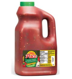 Pace Mild Thick & Chunky Salsa 1 Gallon jug – bulk mild salsa with tomatoes, onions, and jalapenos