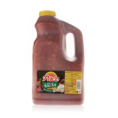 Pace Chunky Salsa Medium Heat 1 Gallon jug bulk container front label