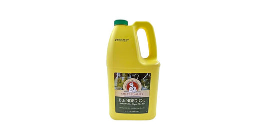 Chef's Quality Blended Oil with 10% Olive Oil, 1 Gallon Jug, Restaurant Bulk Size