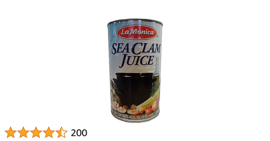 Chef's Quality Ocean Clam Juice 46 oz Can high quality image, seafood ingredient