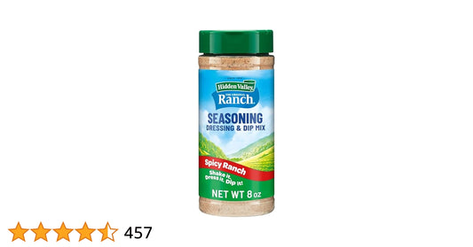 Hidden Valley Herbs & Spices Salad Dressing Mix 18 count pack with colorful herbs