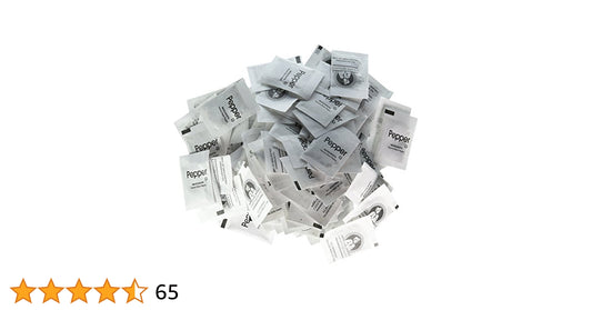 Chef's Quality Black Pepper Packets bulk 3000 count individually wrapped