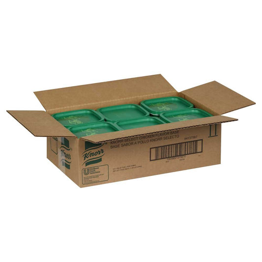 Knorr Select Chicken Base tub 1.99 lb, chicken flavored soup base, front packaging