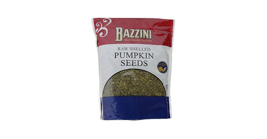 Bulk 4.5 lb bag of Bazzini Raw Hulled Pumpkin Seeds