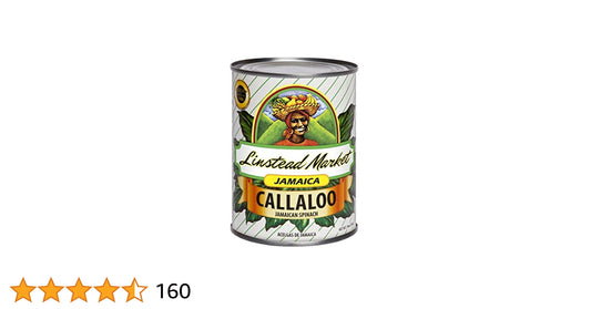 Linstead Market Callaloo 19 oz can, Jamaican leafy greens, front label image