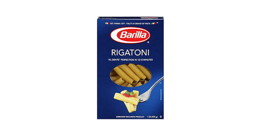 Barilla Rigatoni Pasta 2 x 10 lb case bulk packaging restaurant