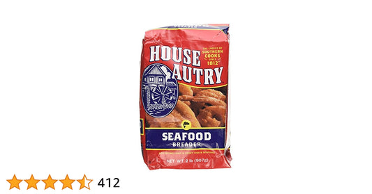 House Autry Seafood Breading With Salt 25 lb bulk bag - front packaging