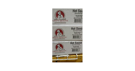 Chef's Quality Hot Sauce Packets 200 Count Box main product image