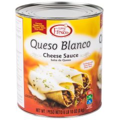 Campo Lindo Queso Blanco White Cheese Sauce #10 Can 6.63 lb bulk packaging