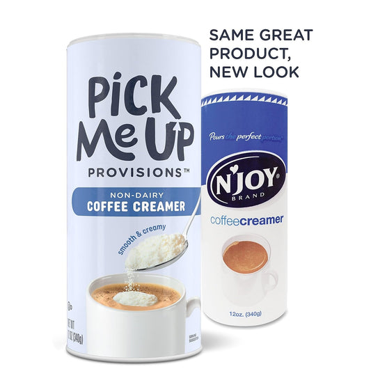 N'Joy Non-Dairy Coffee Creamer 12 oz canister front packaging