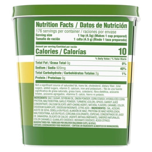 Knorr Select Vegetable Base 1.99 lb Tub 6 Count main product image, front label, high quality
