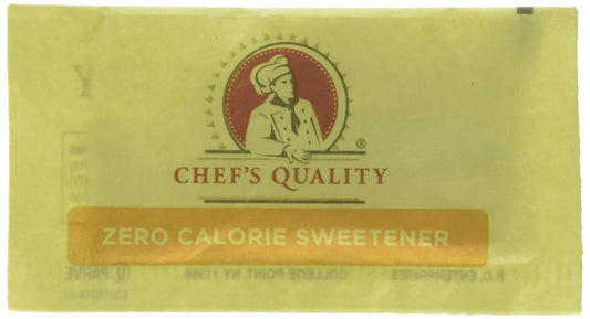 Chef's Quality Blue Sugar Substitute Packets 1000-count bulk box