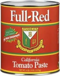 Full Red Tomato Paste #10 Can Restaurant Size Main Image