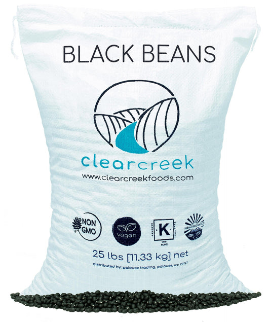 Heartland Black Beans 25 lb bulk bag high quality dry beans
