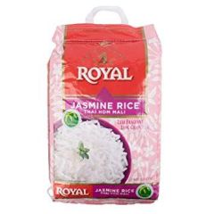 Royal Thai Jasmine Rice 25 lb bag, Authentic Hom Mali from Thailand