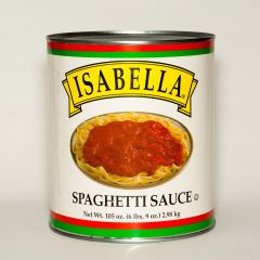 Isabella Spaghetti Sauce 6 lb can product photo showing bulk foodservice packaging