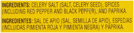 McCormick Old Bay Seasoning No MSG 24 oz container front view