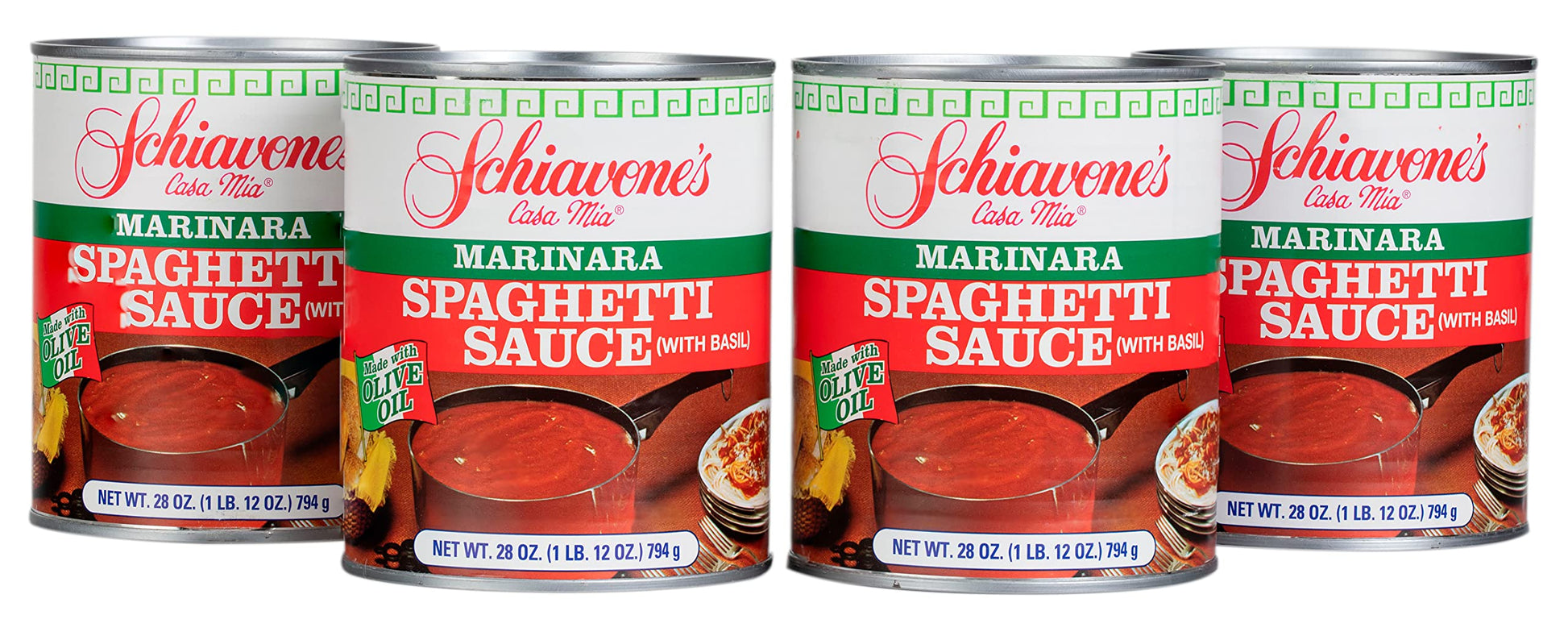 Front label of Angela Mia Marinara Sauce #10 Can