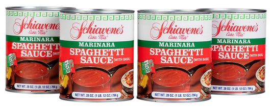 Front label of Angela Mia Marinara Sauce #10 Can