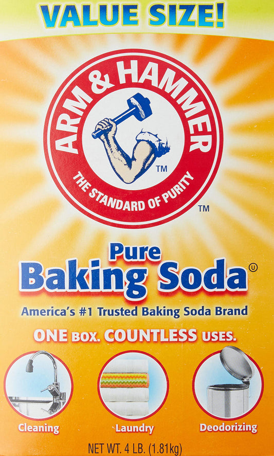 Arm & Hammer Baking Soda 4 lb package