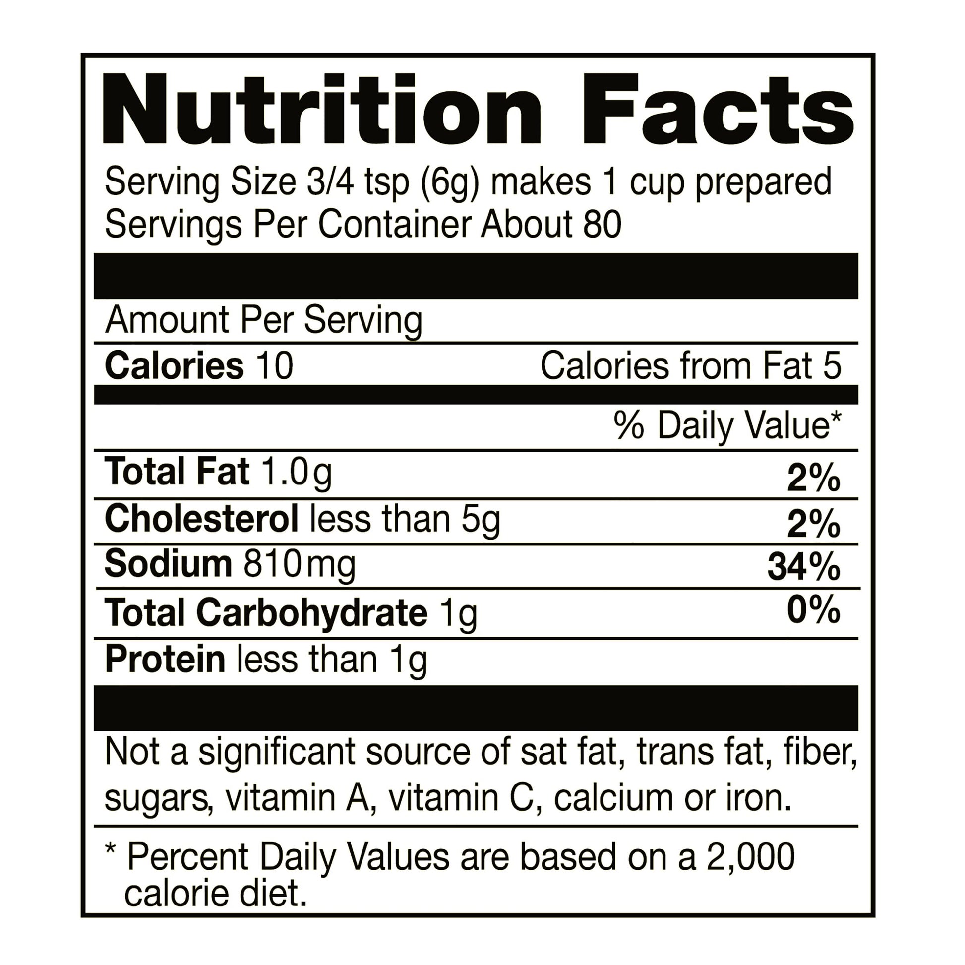 Maggi Chicken Base 1 lb jar with gluten free and no added MSG labeling