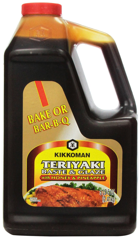 Kikkoman Teriyaki Honey Pineapple Glaze half gallon jug product image