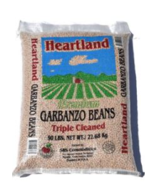 Heartland Garbanzo Beans bulk 50 lb bag