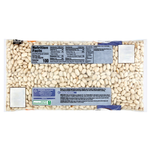 Chef's Quality Great Northern Beans 6 lb can front view