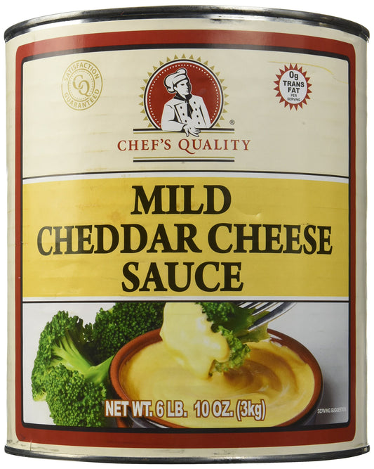 Award Cheddar Cheese Sauce in #10 can for bulk use