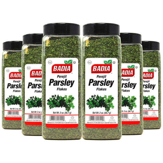 Badia Parsley Flakes 2oz jar front view