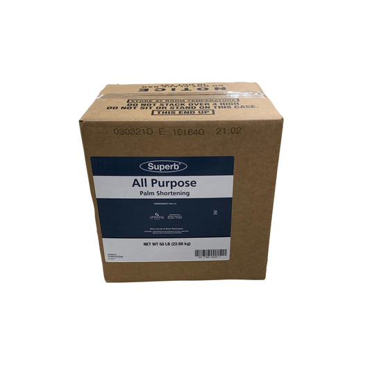 Bulk 50 lb Chef's Quality all purpose shortening pail for commercial baking and frying
