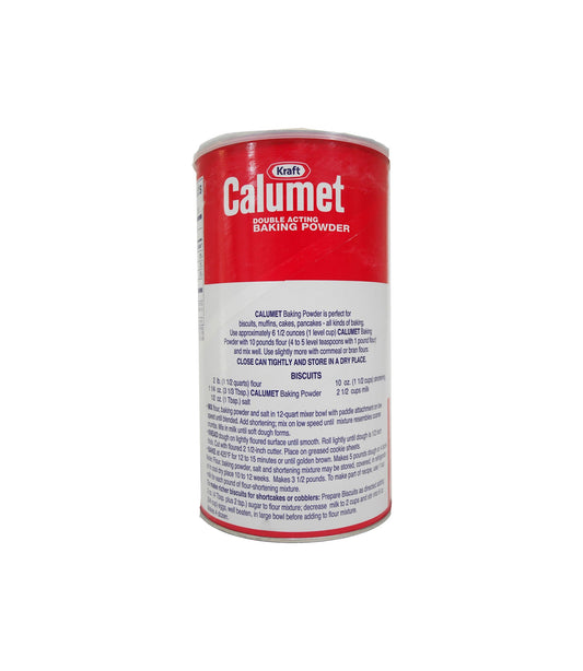 Calumet Baking Powder 5 lb canister - double acting, bulk foodservice supply