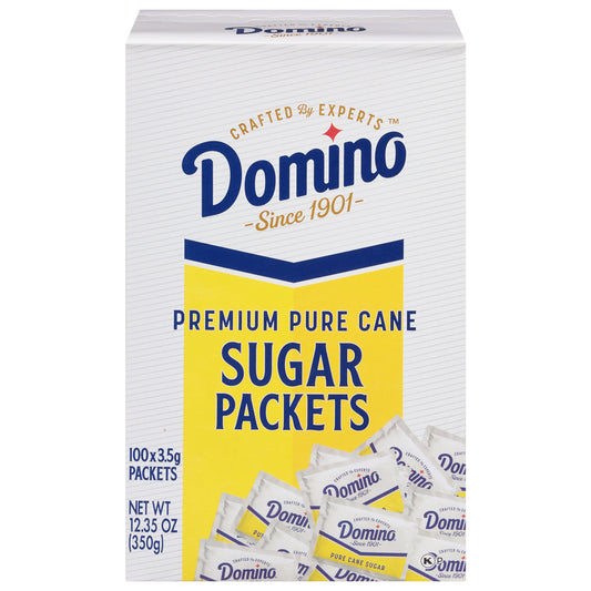 Domino Premium Pure Cane Sugar Orange Packets Bulk 2000 Count